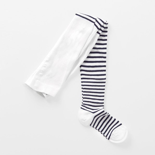 Jacadi - Striped Cotton Tights