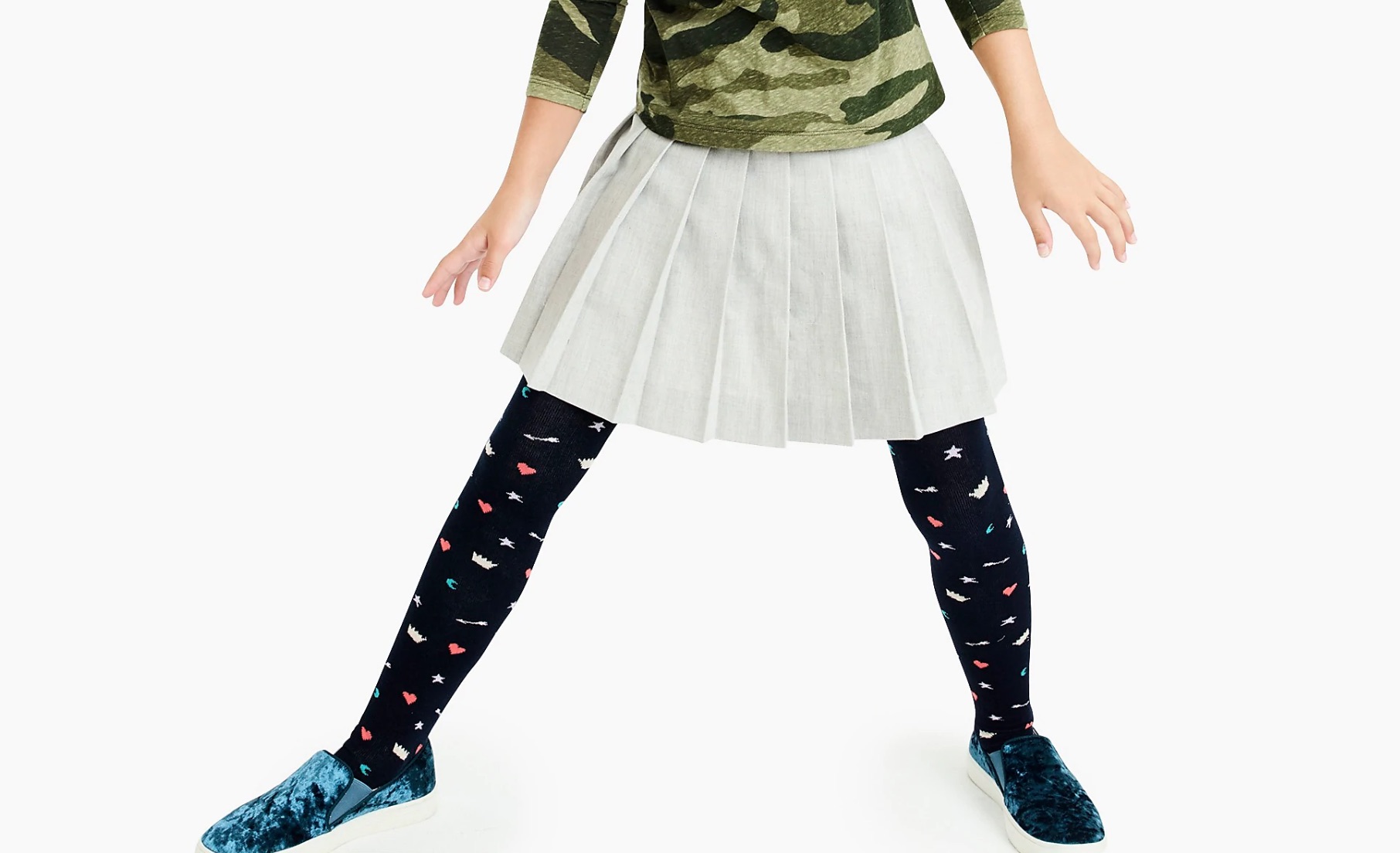 J. Crew - Girls' Printed Tights