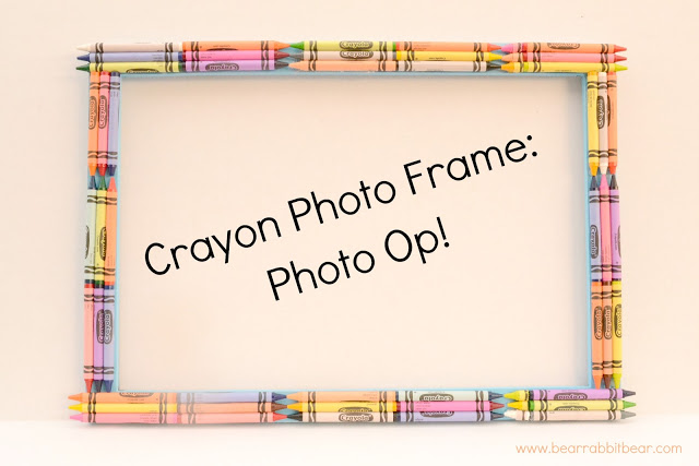 Huge Crayon Frame Tutorial