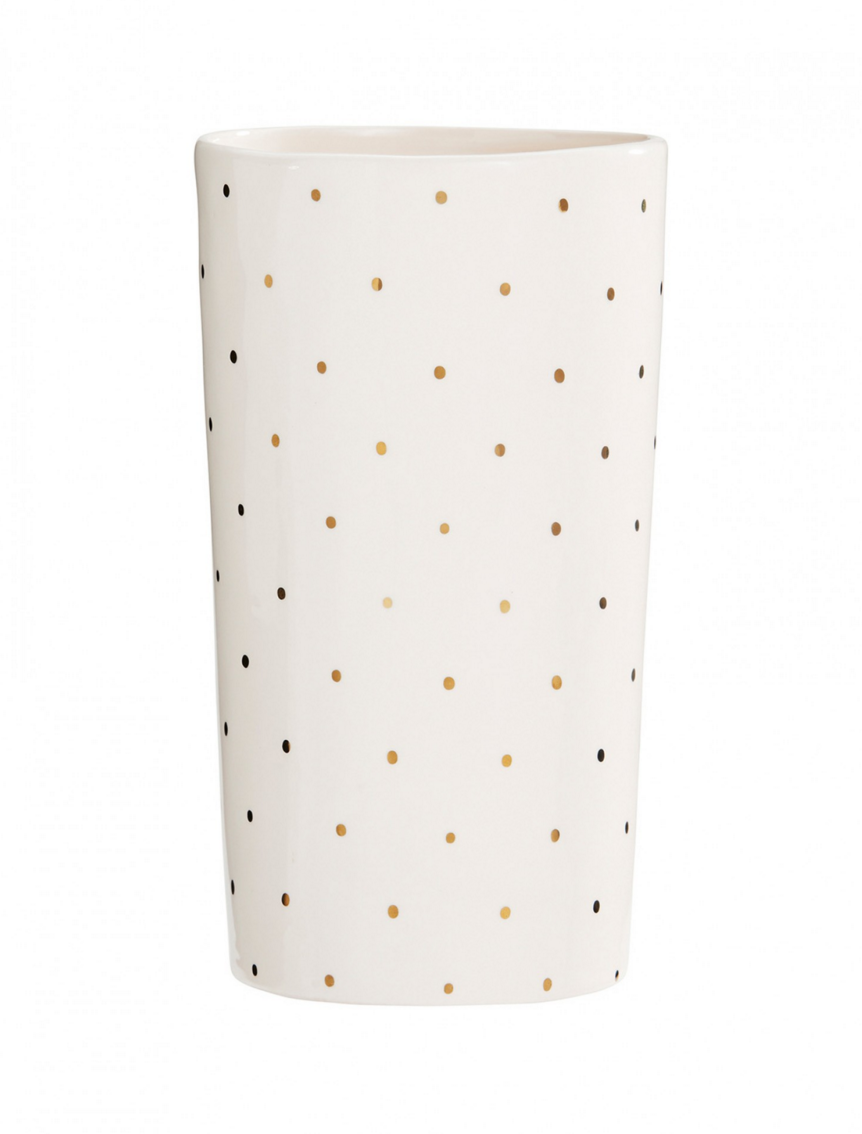 Gold Spots Vase