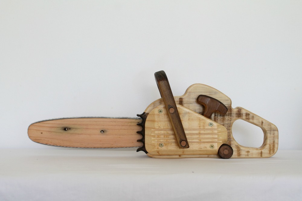 Wooden Chainsaw