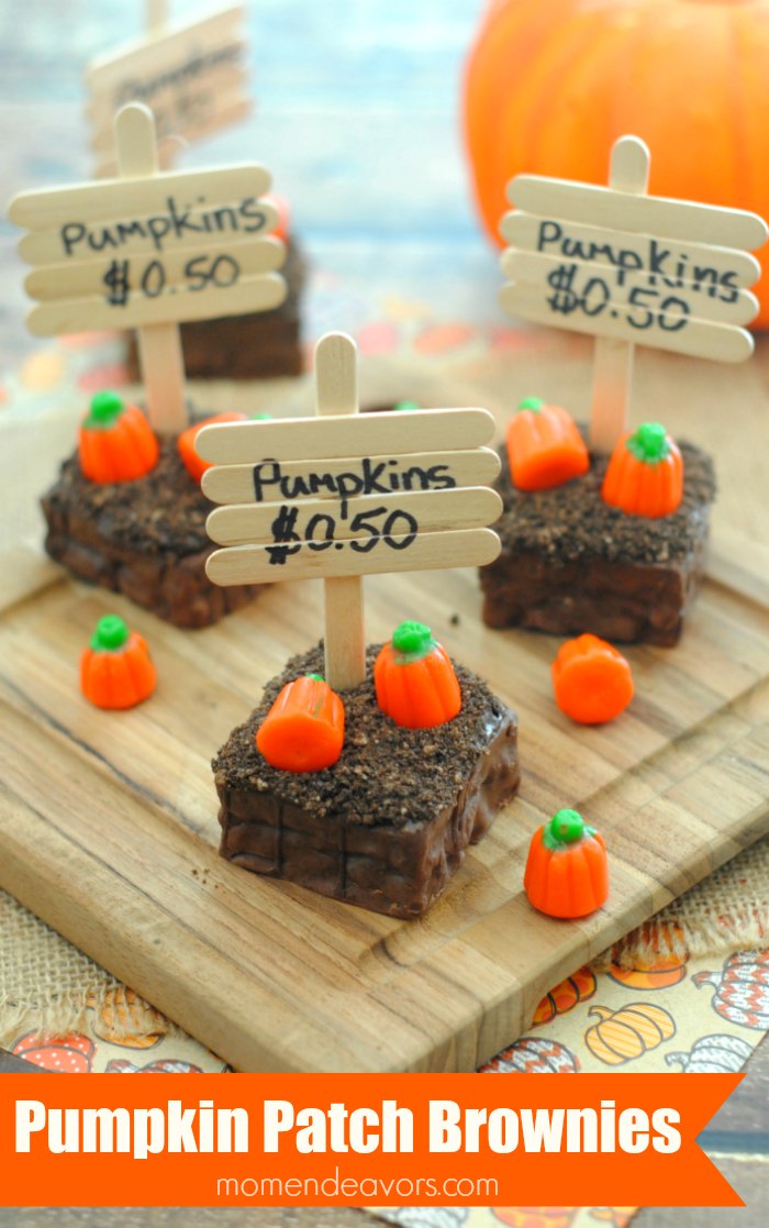 Pumpkin Patch Brownies