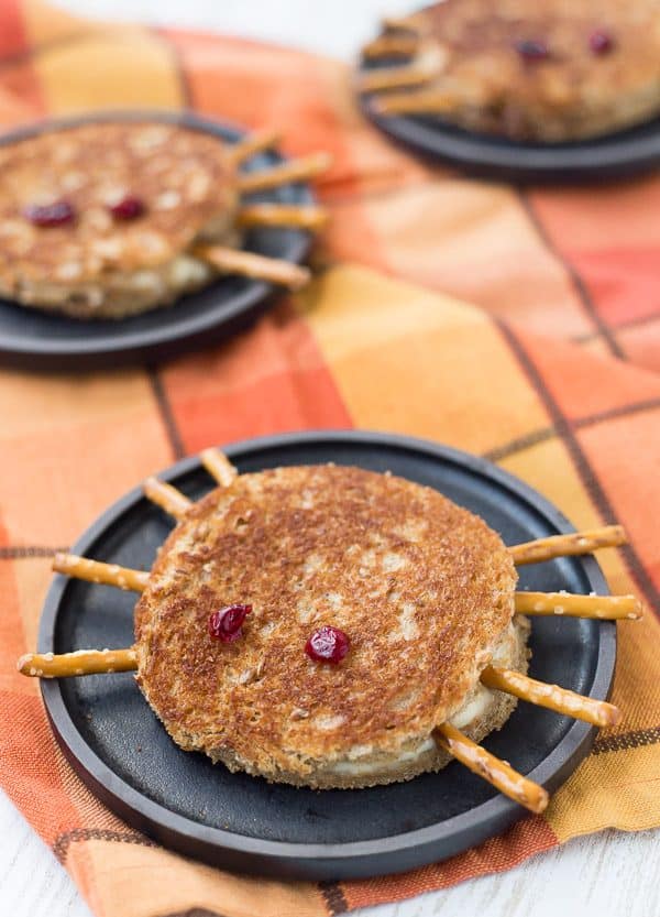 Lunch Box Grilled Cheese Spiders