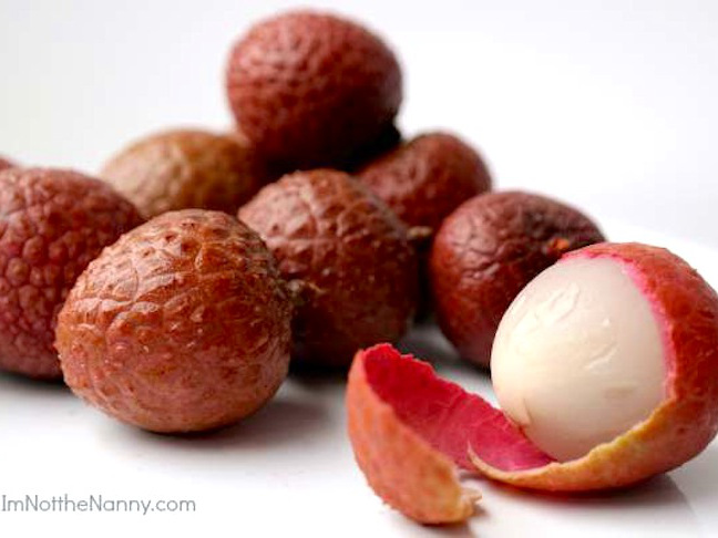 Fresh Lychees