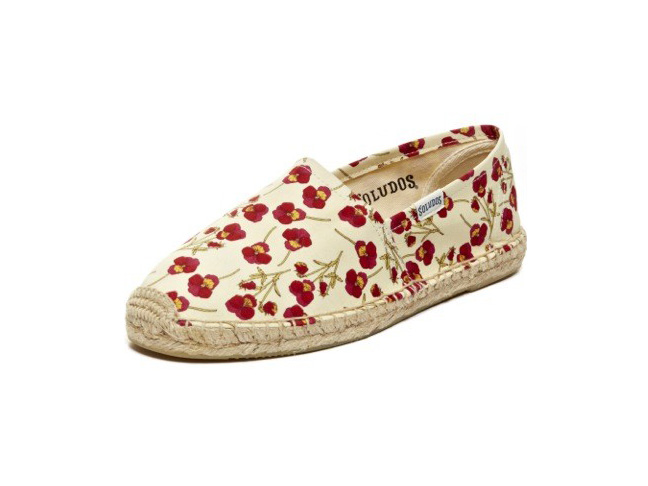 Soludos Let's Tango Red Rose Espadrilles