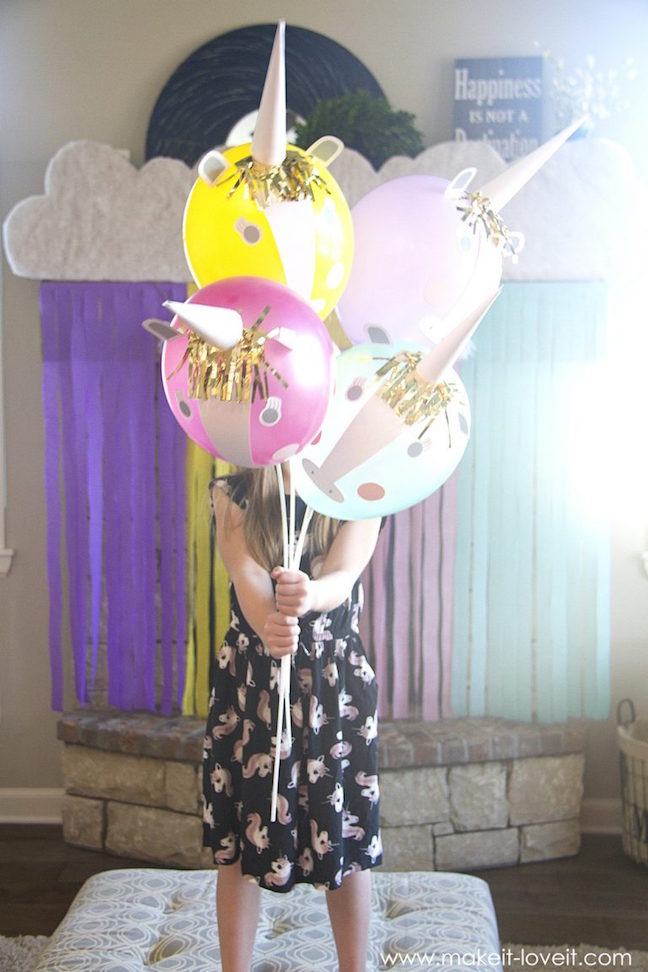 Unicorn Party Balloons