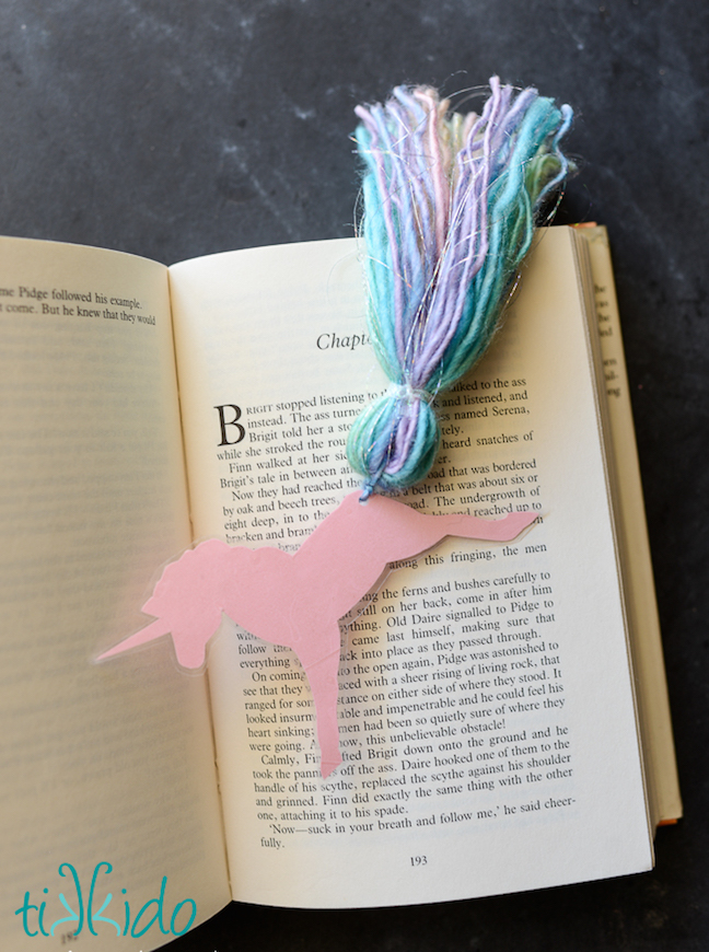  Unicorn Bookmark Party Favor