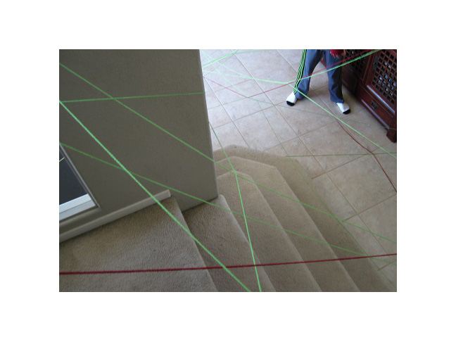 String Lazer Maze