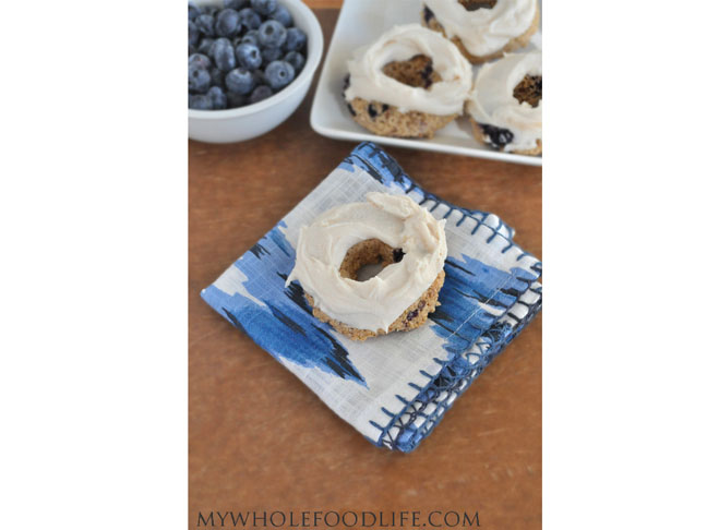 Lemon Blueberry Donuts