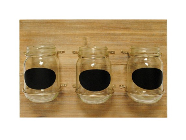 Mason jar organizer