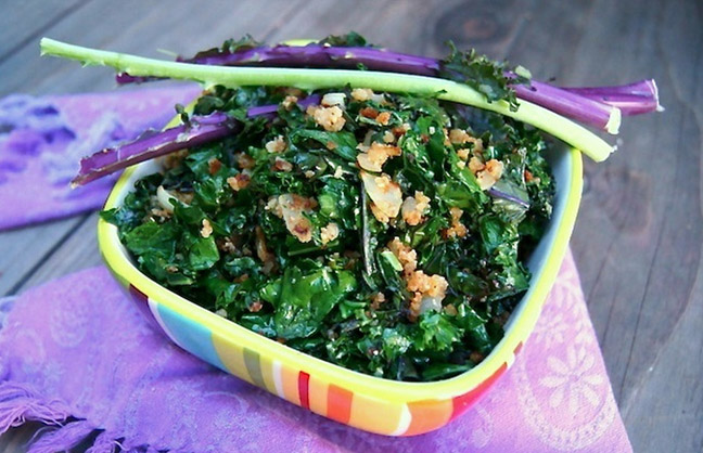 Crispy Sauteed Kale