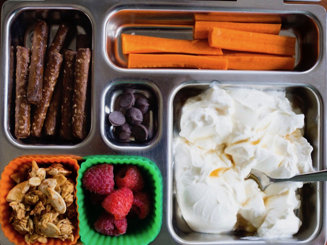 Greek Yogurt Parfait Toddler Lunch