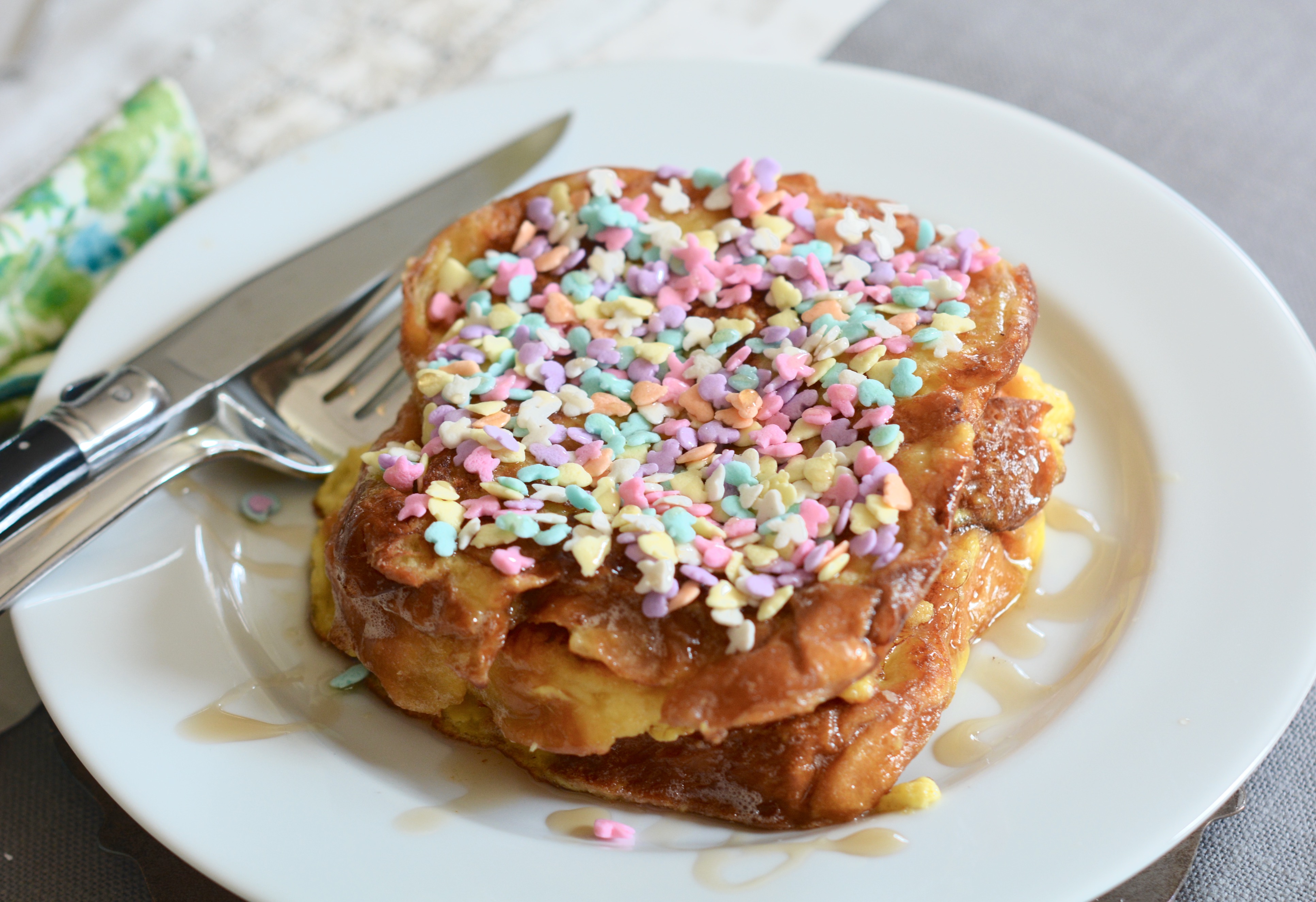 Fairy Bread French Toast