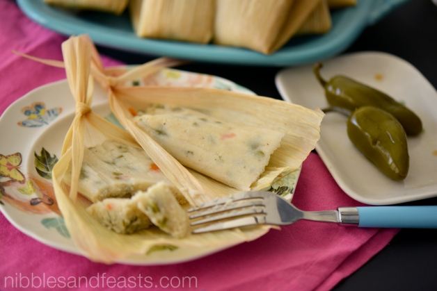 Jalapeño and Cactus Tamales