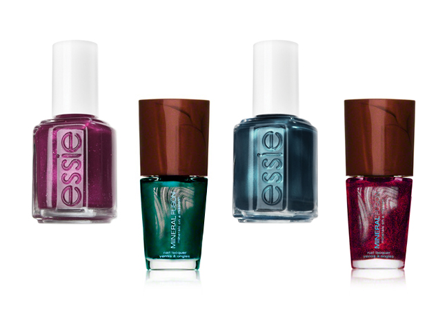 Jewel Toned Nail Polishes