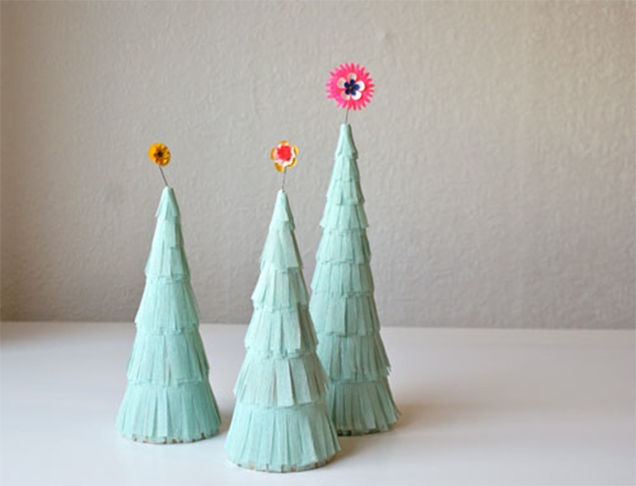 Mint Green Flapper Trees