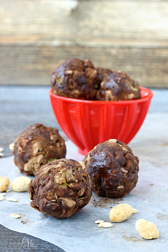 Matcha Peanut Butter Energy Balls