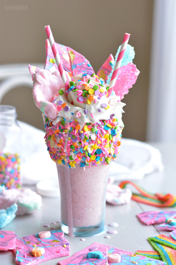 Unicorn Bark Milkshake