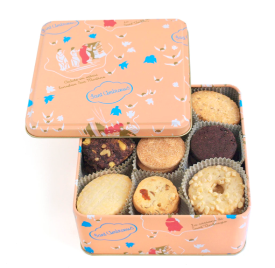 Sant Ambroeus Classic Cookie Tin