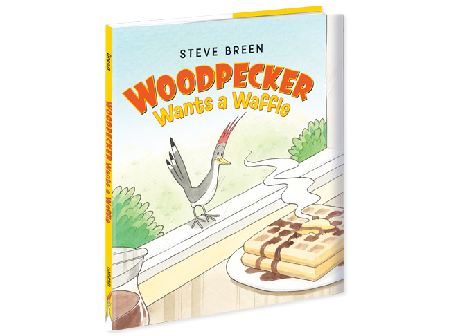 Woodpecker Wants a Waffle