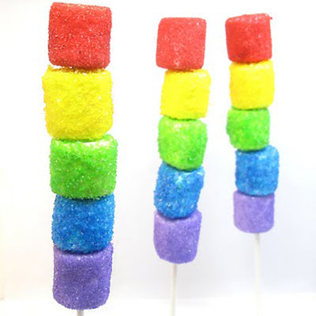 Rainbow Marshmallows