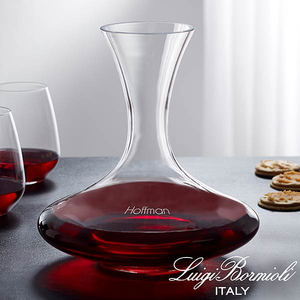 Engraved Wine Decanter