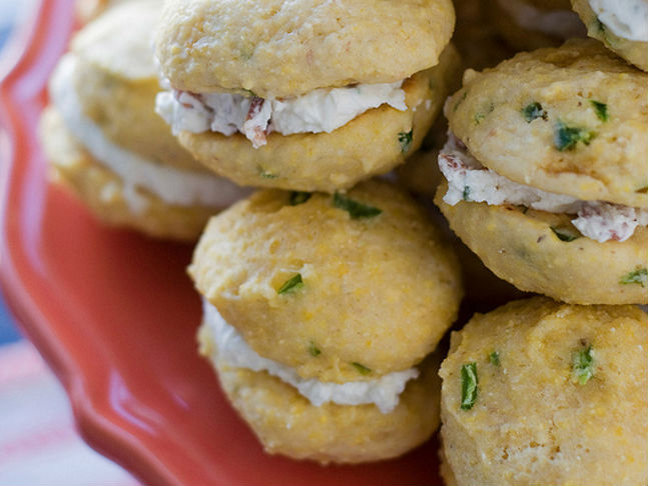 Jalapeno Cornbread Whoopie Pies