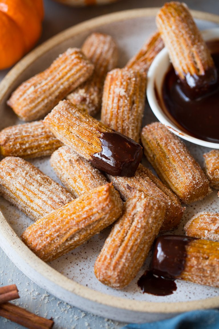 Baked Pumpkin Churros