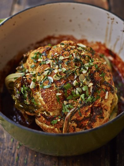 Veggie love – A whole cauliflower