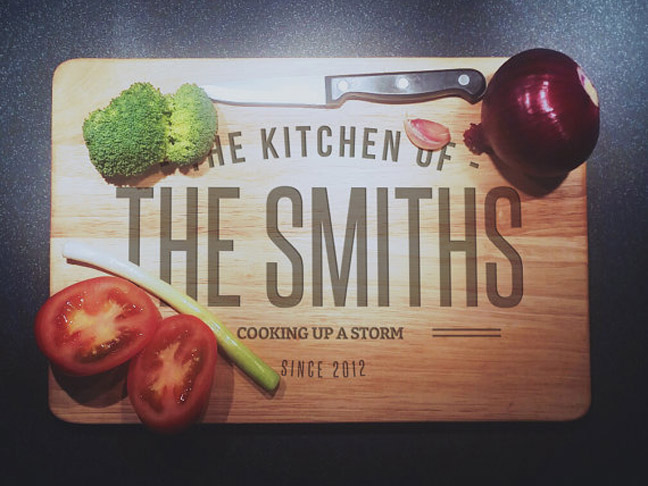 Personalized Cutting Board