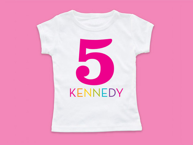 Personalized Birthday Shirt