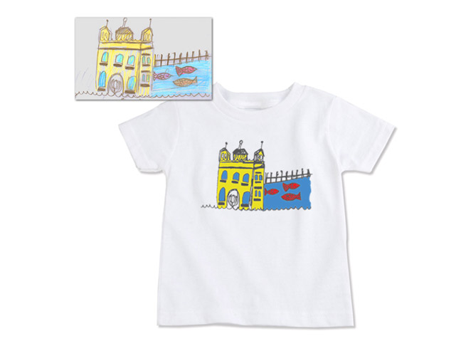 Custom Kid's Artwork T-Shirt