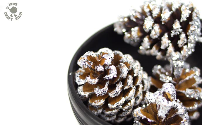 Frosty Pine Cones