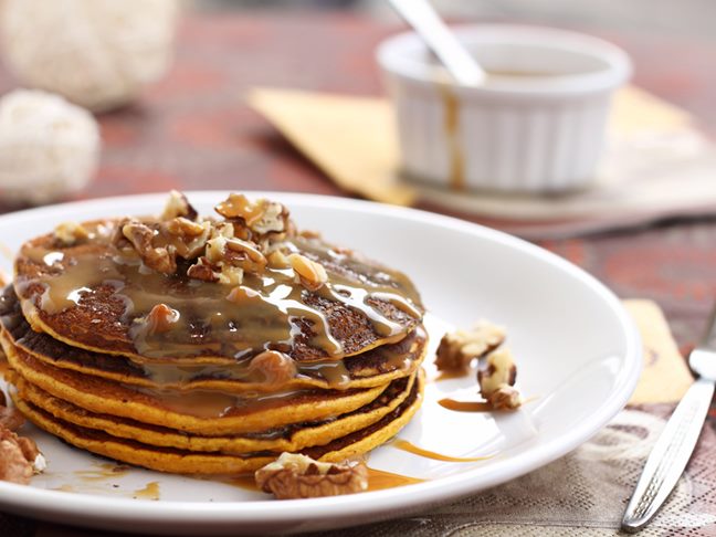 Gluten-Free Buckwheat Pumpkin Pancakes