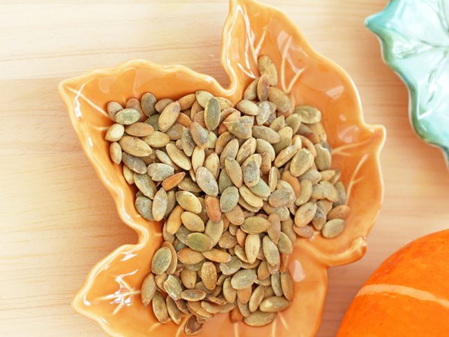 Candied Roasted Pumpkin Seeds