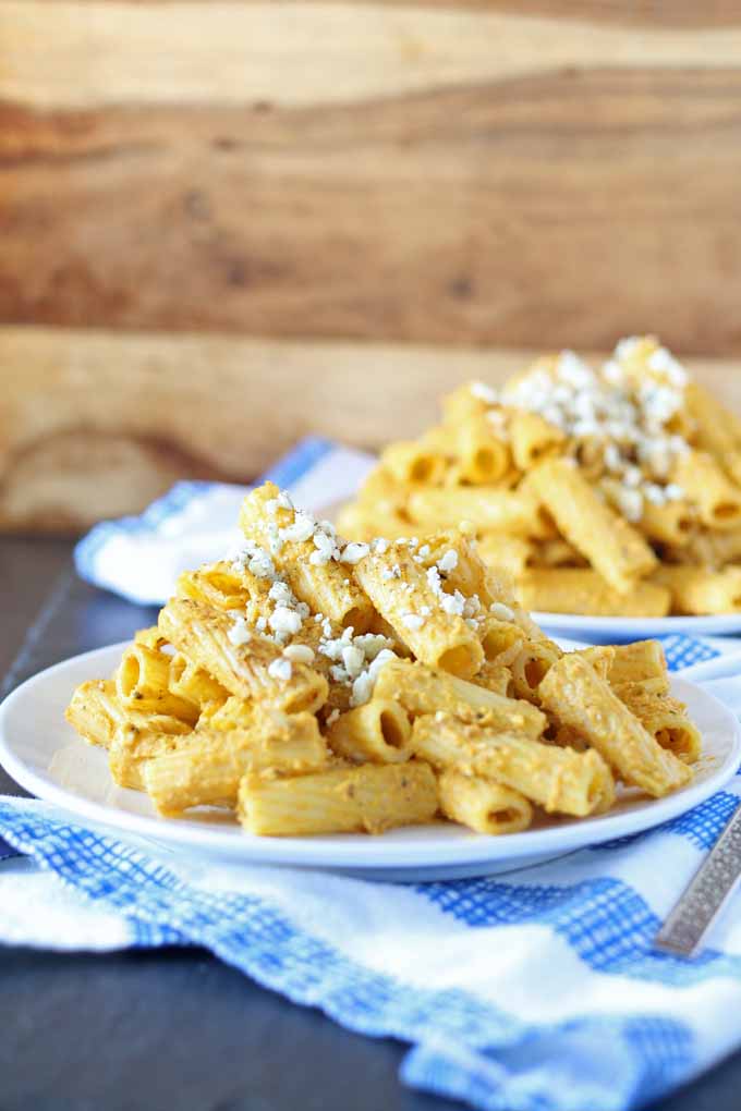 Pasta with Pumpkin Sauce