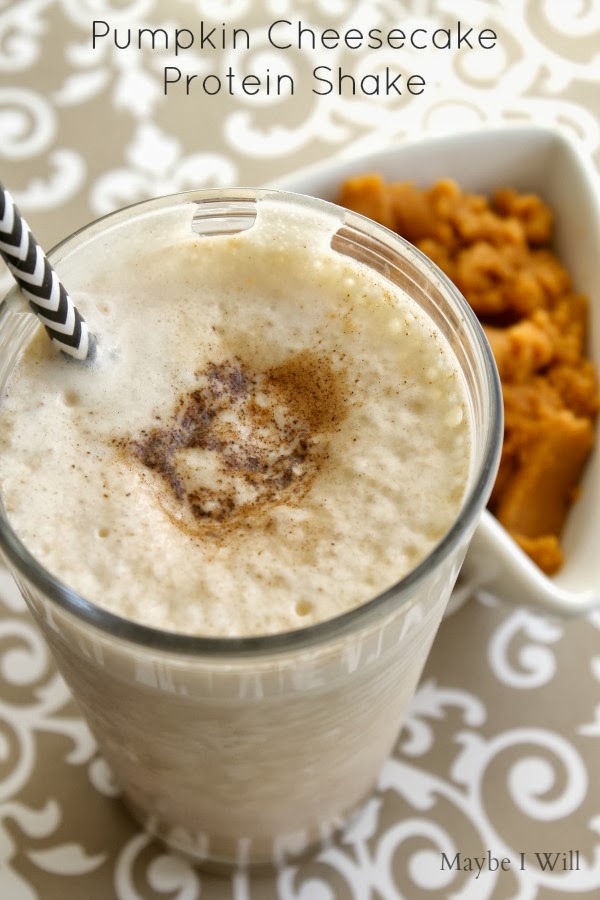 Pumpkin Cheesecake Protein Shake