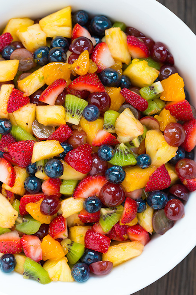 Rainbow Fruit Salad