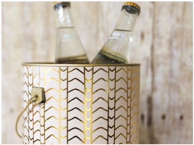 Upcycled Paint Can Ice Bucket