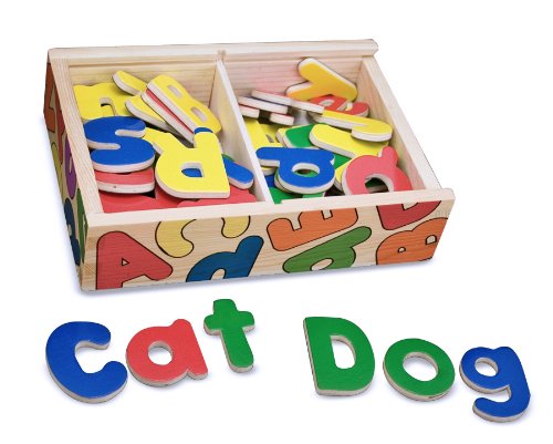 Magnetic Wooden Alphabet by Melissa and Doug