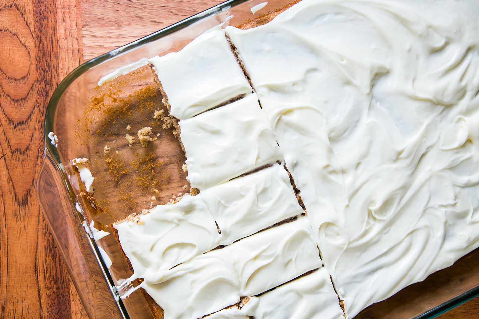 Banana Sheet Cake with Cream Cheese Frosting