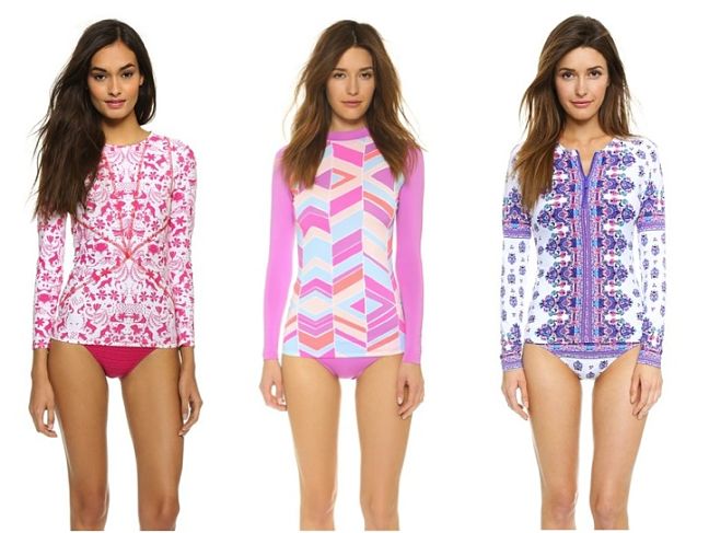 Chic Rashguards for Mom