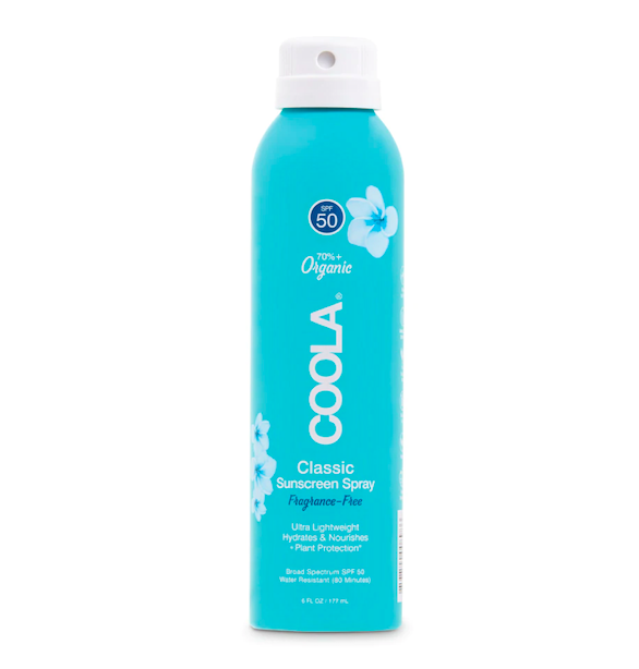 Coola Classic Body Organic Sunscreen Spray SPF 50 - Fragrance Free