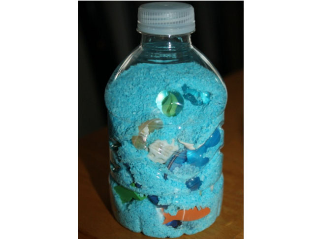 Recycled Sensory Bottles