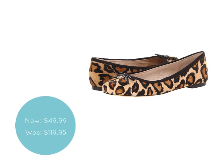 Sam Edelman Leopard Domenica Flat