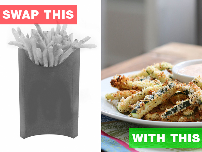 Swap fries for...