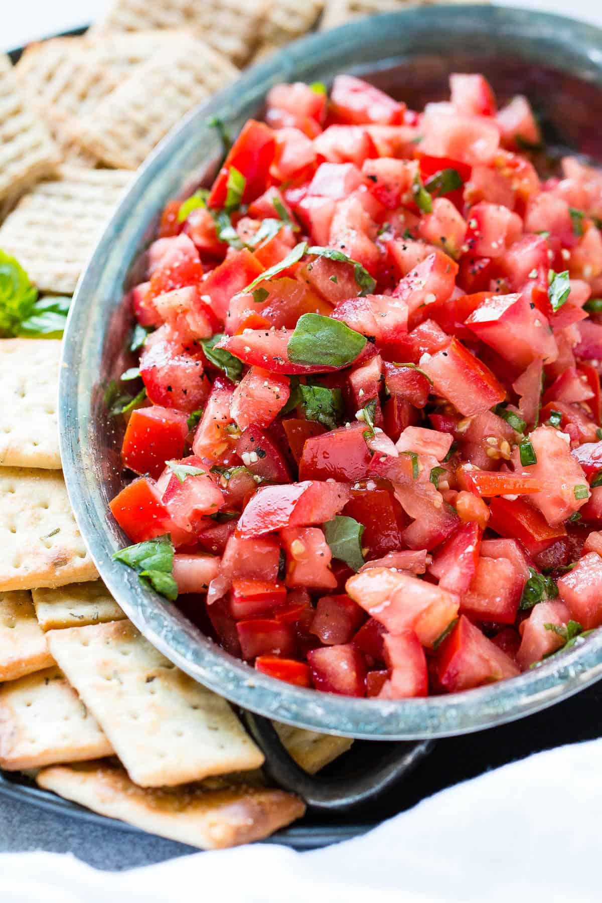 Classic Bruschetta Appetizer