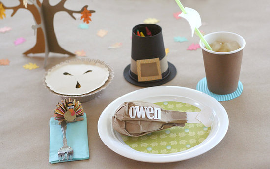 Fun Paper Table Setting