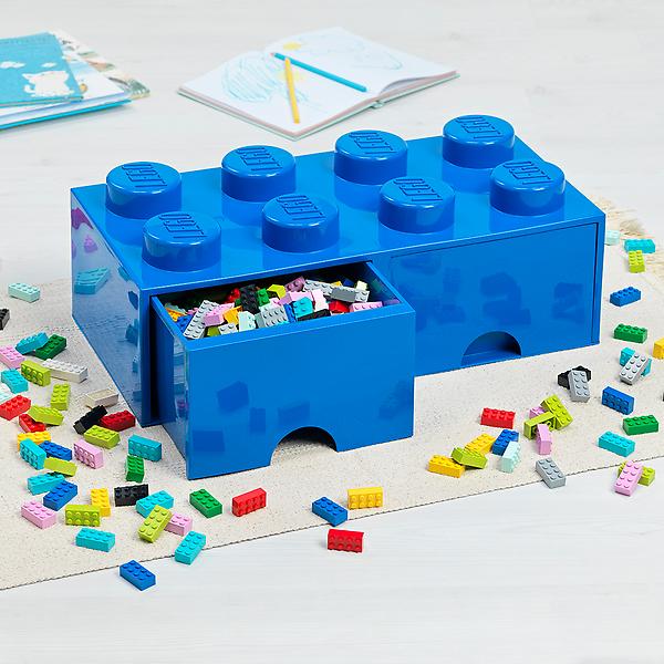 Blue X-Large Lego Storage Drawer