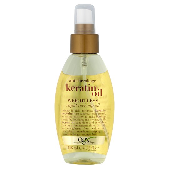 OGX Anti-Breakage Keratin Oil Instant Repair Weightless Healing Oil